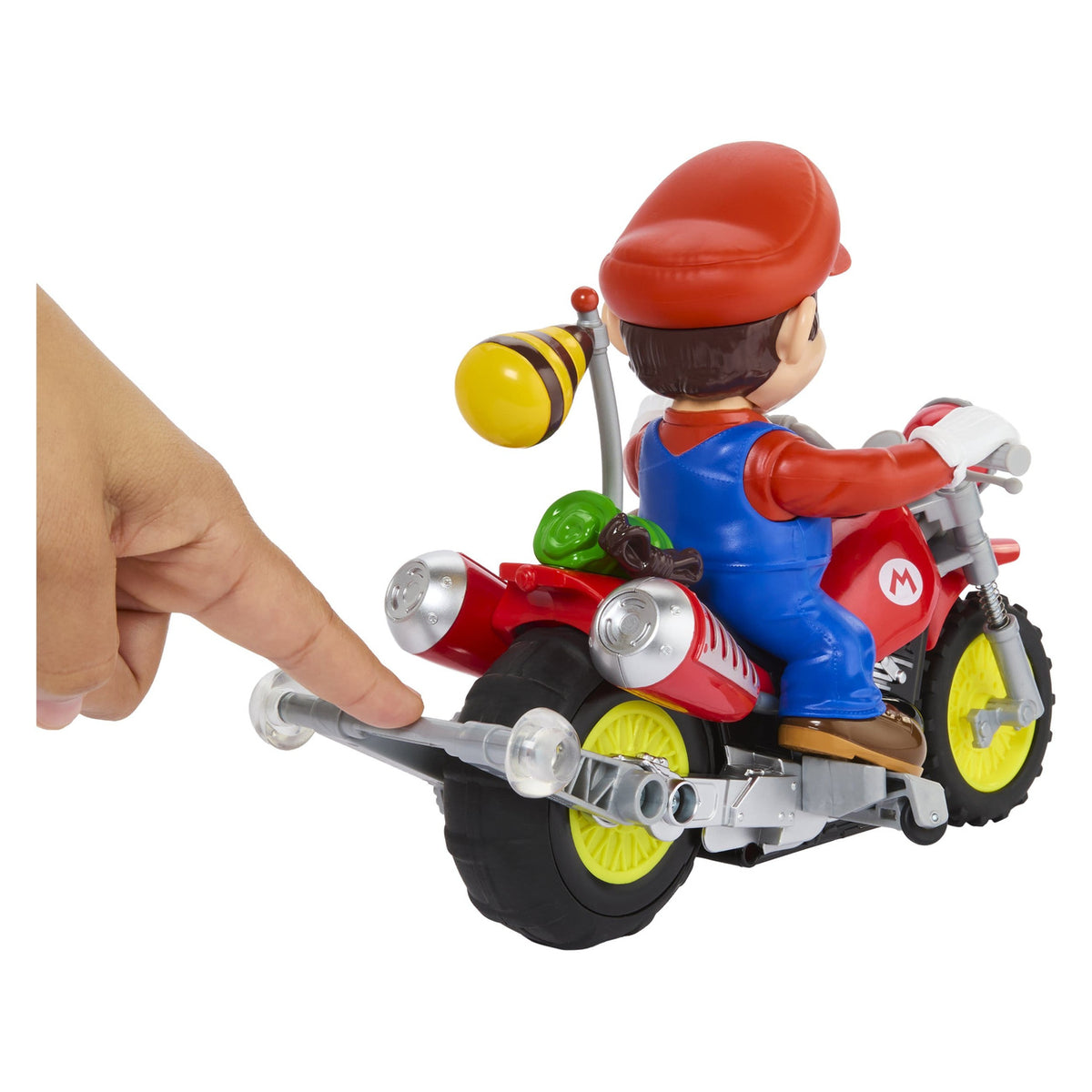 Product image Super Mario Galaxy Movie Hot Wheels RC Motorcycle Mario