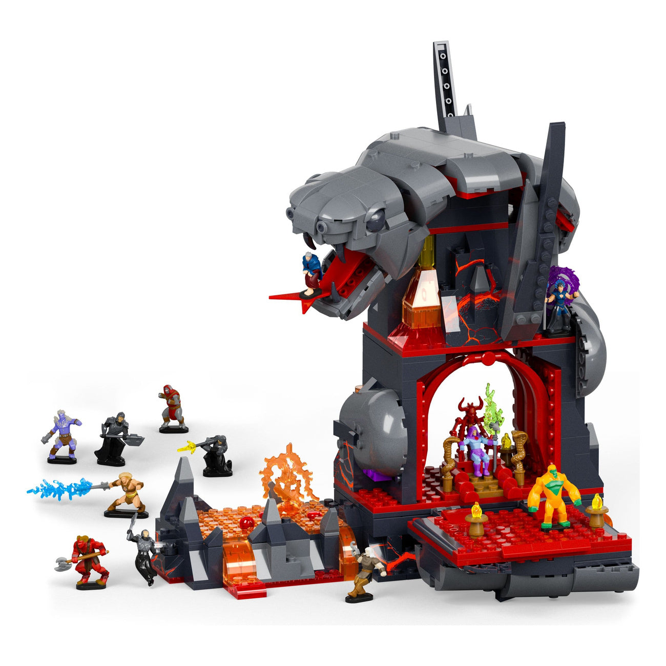 Image produit Masters of the Universe Mattel Brick Shop Set de construction Snake Mountain