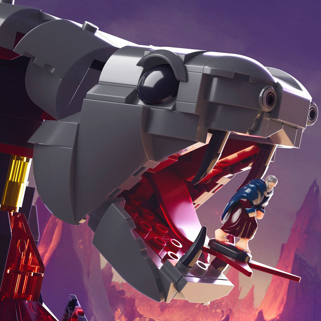 Image produit Masters of the Universe Mattel Brick Shop Set de construction Snake Mountain
