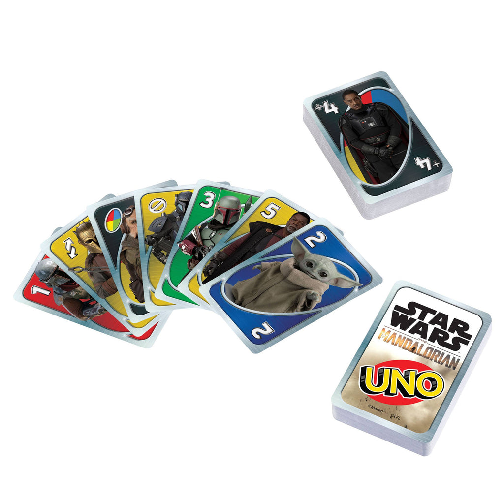 Image produit Star Wars : The Mandalorian – Jeu de cartes UNO