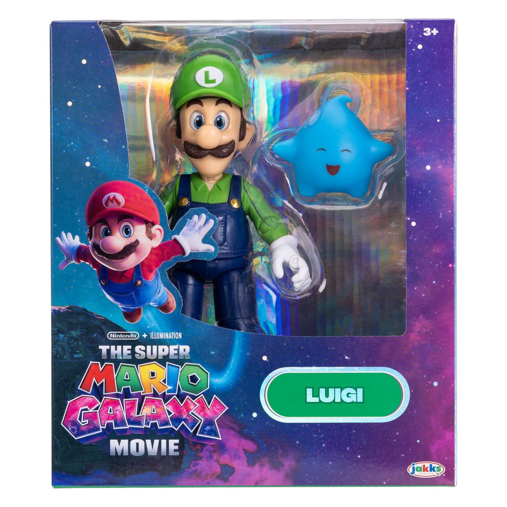 Image produit The Super Mario Galaxy Movie figurine Luigi 13 cm