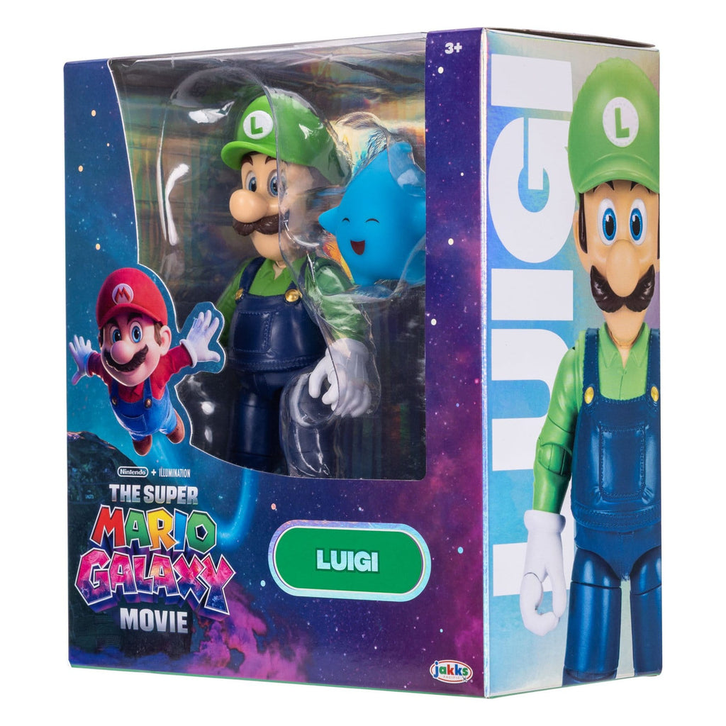 Image produit The Super Mario Galaxy Movie figurine Luigi 13 cm