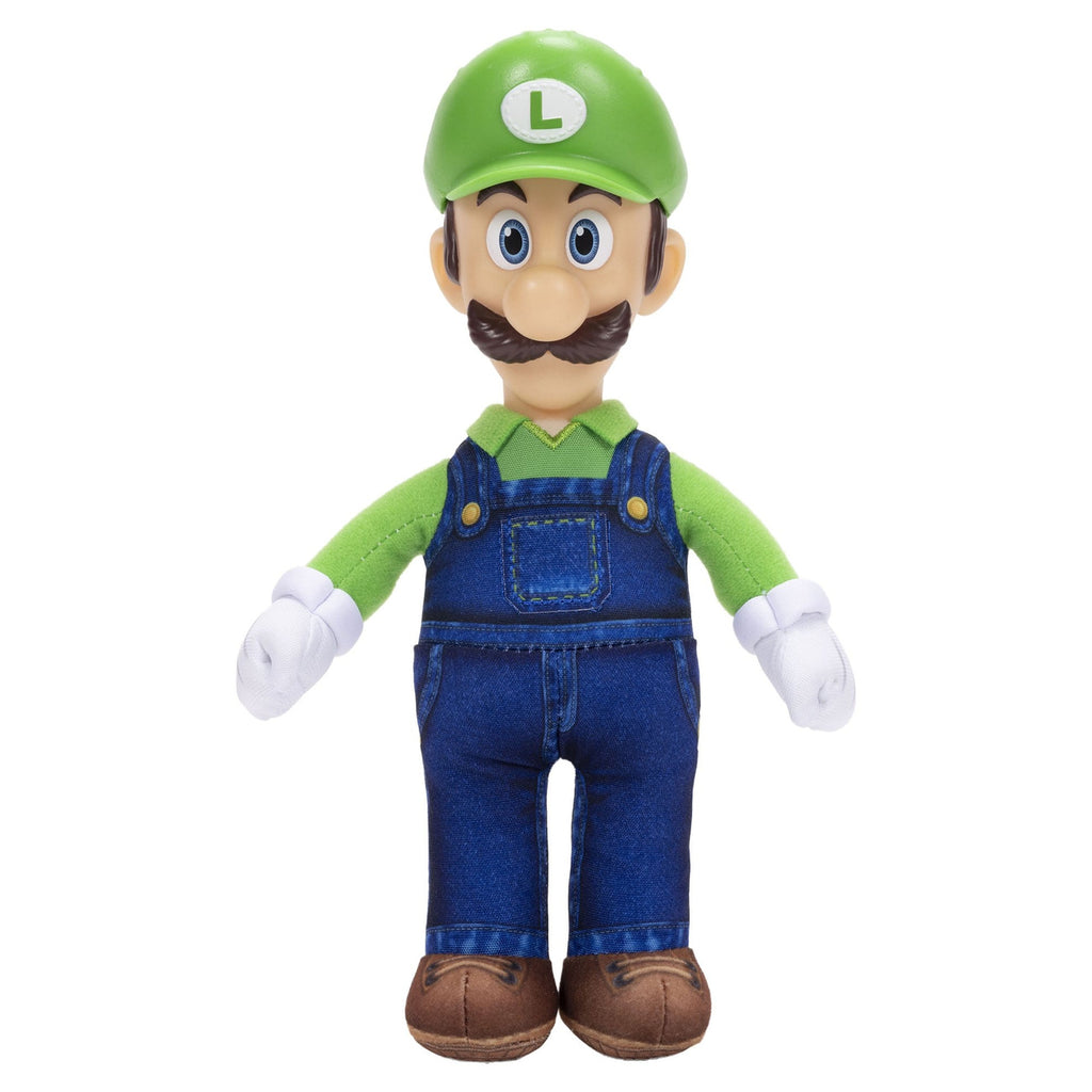 Image produit Figurine en peluche Luigi 23 cm The Super Mario Bros. Le Film