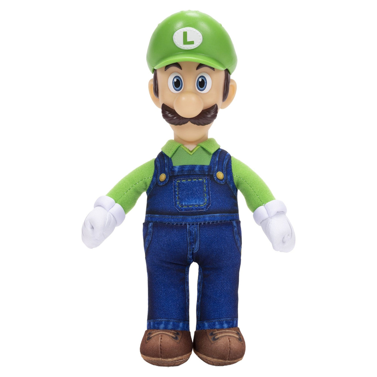 Image produit Figurine en peluche Luigi 23 cm The Super Mario Bros. Le Film