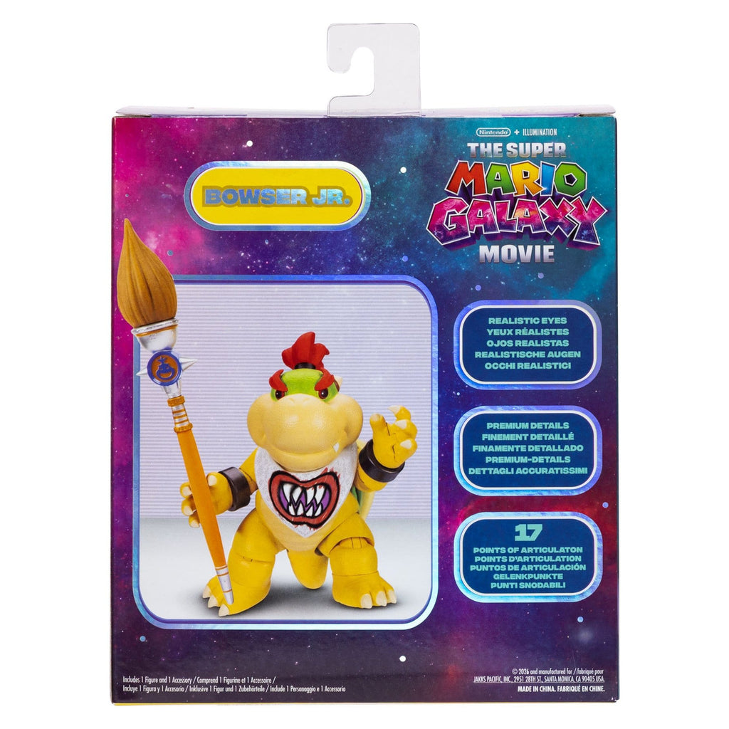 Image produit Figurine articulée Bowser Jr. The Super Mario Galaxy Film 13 cm