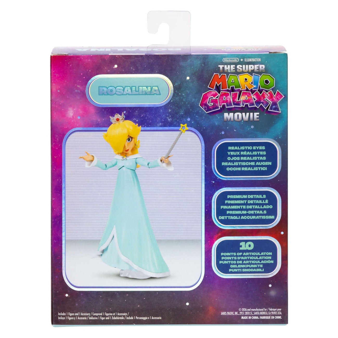 Image produit Figurine articulée Super Mario Galaxy Film Rosalina 13 cm