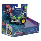 Image produit Super Mario Galaxy – Figurine du film Luigi avec moto