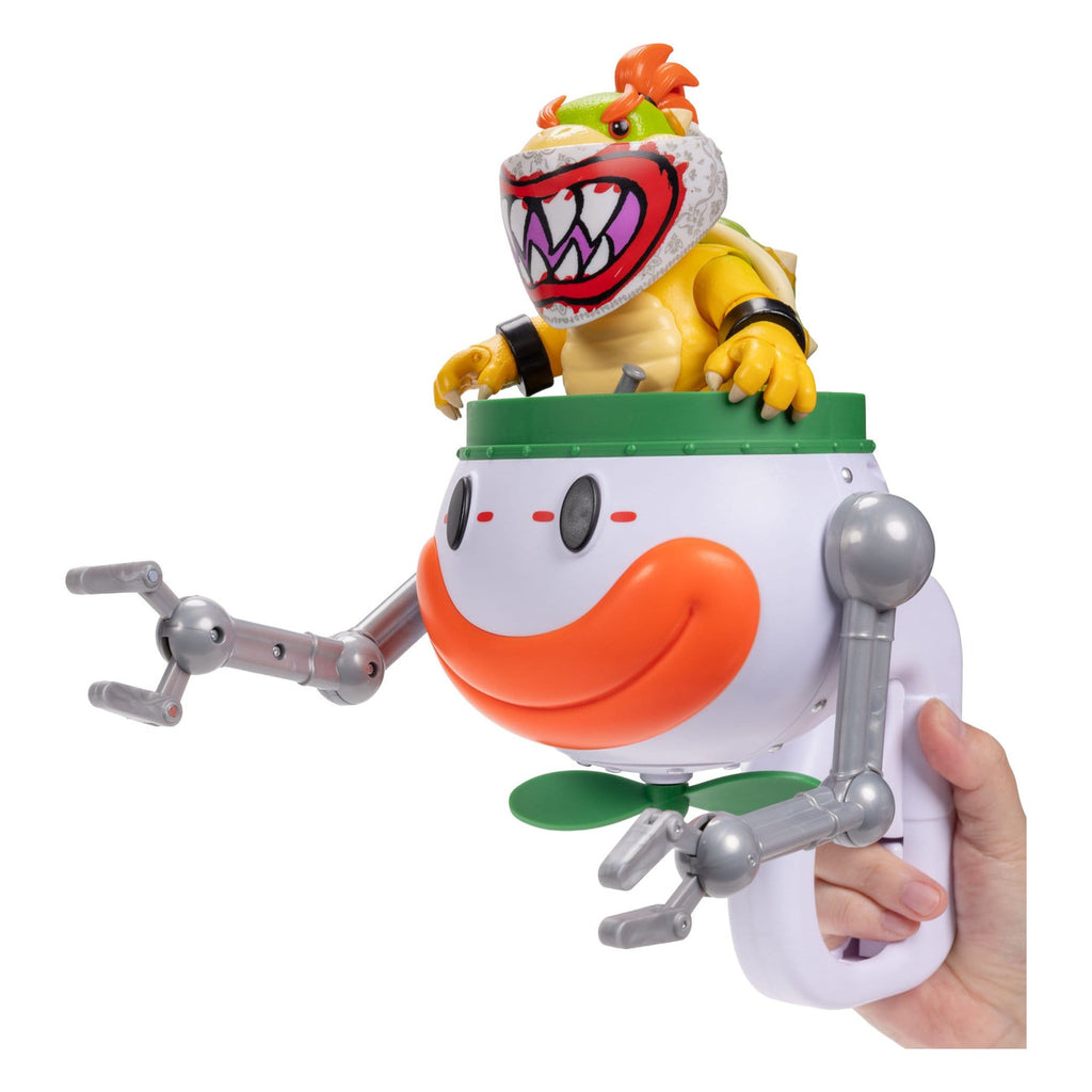 Image produit Figurine d’action film Super Mario Galaxy Bowser Jr. avec Clown Car