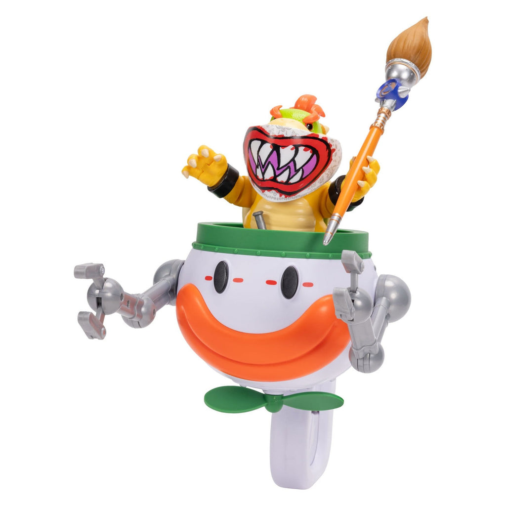 Image produit Figurine d’action film Super Mario Galaxy Bowser Jr. avec Clown Car