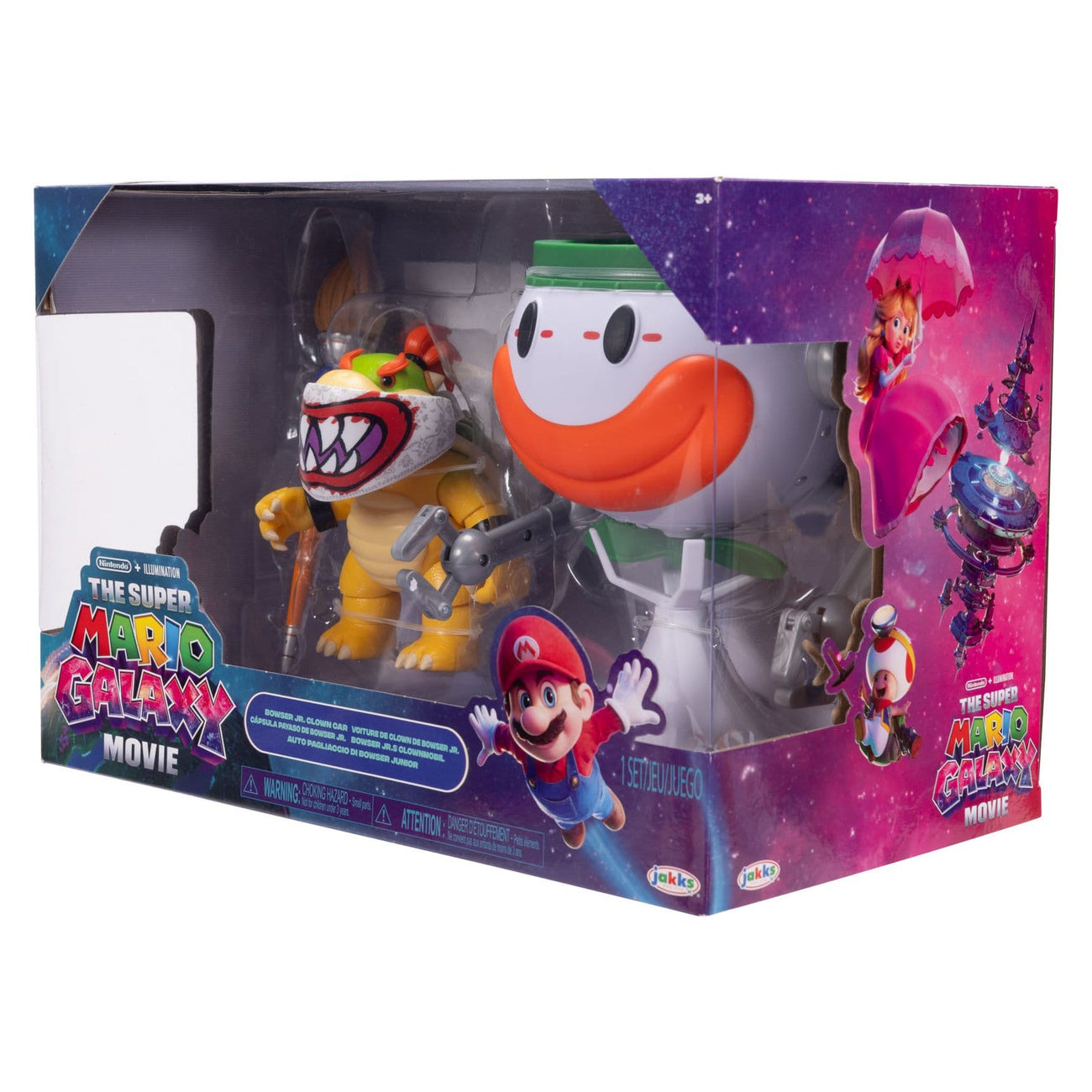 Image produit Figurine d’action film Super Mario Galaxy Bowser Jr. avec Clown Car