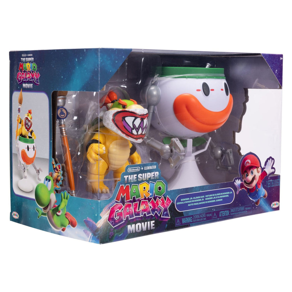 Image produit Figurine d’action film Super Mario Galaxy Bowser Jr. avec Clown Car