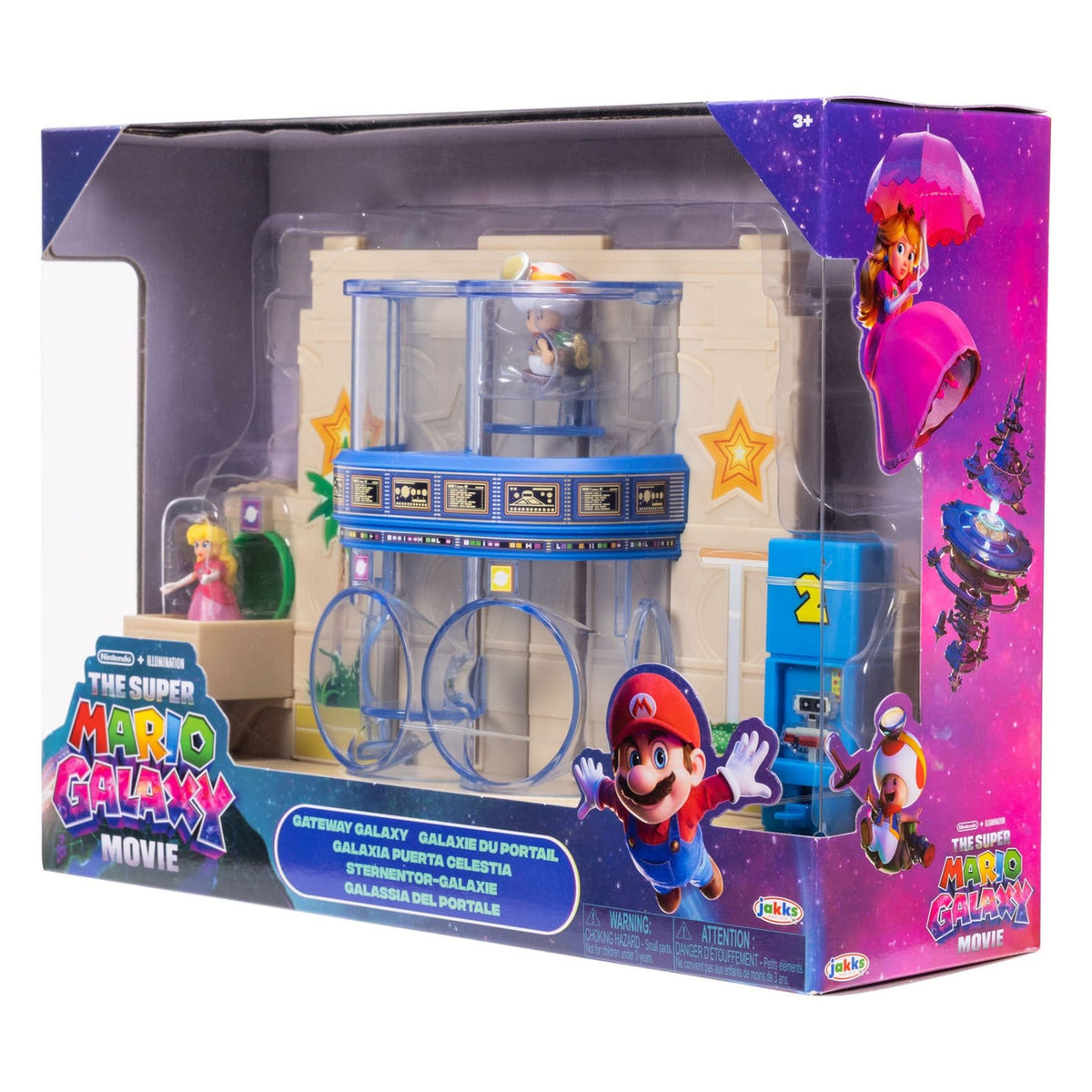 Image produit Diorama Super Mario Galaxy Movie avec 2 mini-figurines