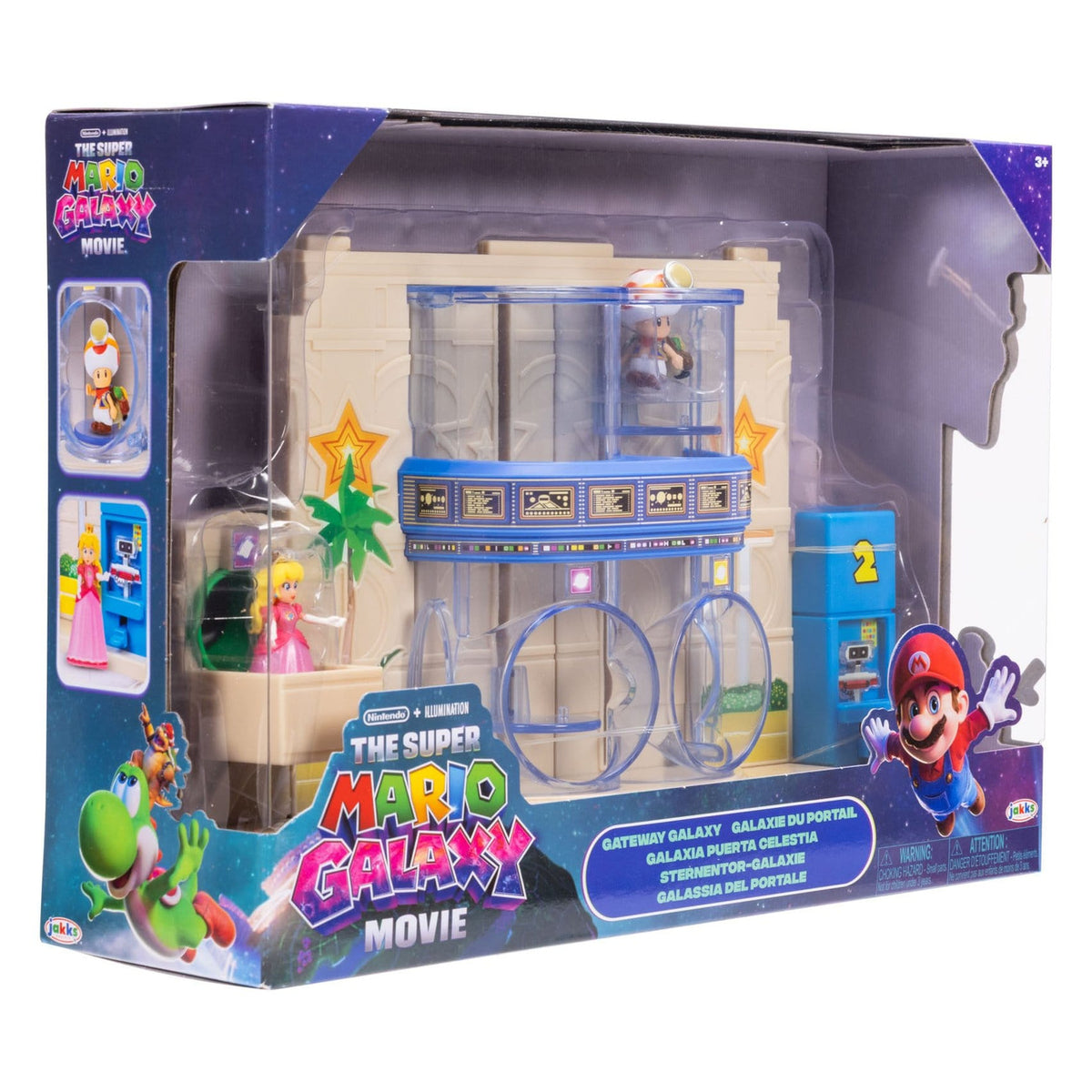 Image produit Diorama Super Mario Galaxy Movie avec 2 mini-figurines