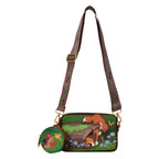 Image produit Rox et Rouky - Sac bandoulière Tod et Vixey avec porte-monnaie