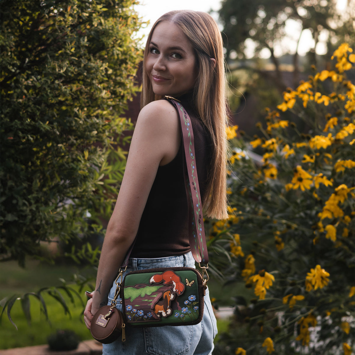 Product image The Fox and the Hound - Tod and Vixey Crossbody Bag with Wallet