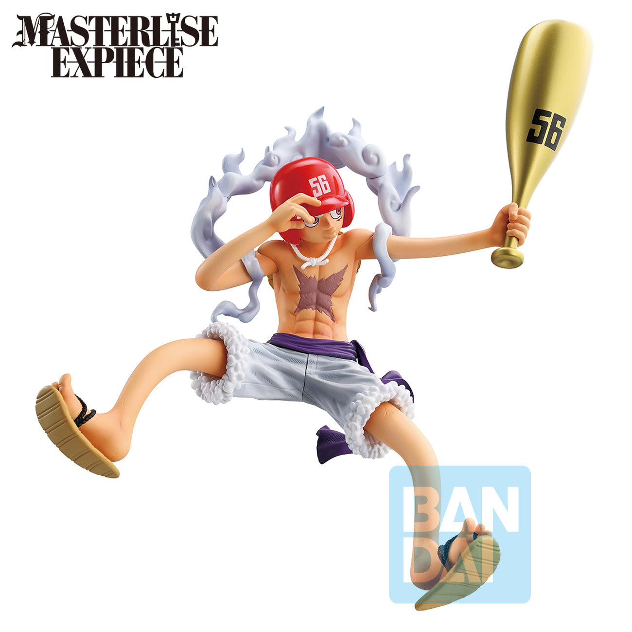 Image produit One Piece - Figurine Monkey D. Luffy Gear 5 Ichibansho Version Baseball