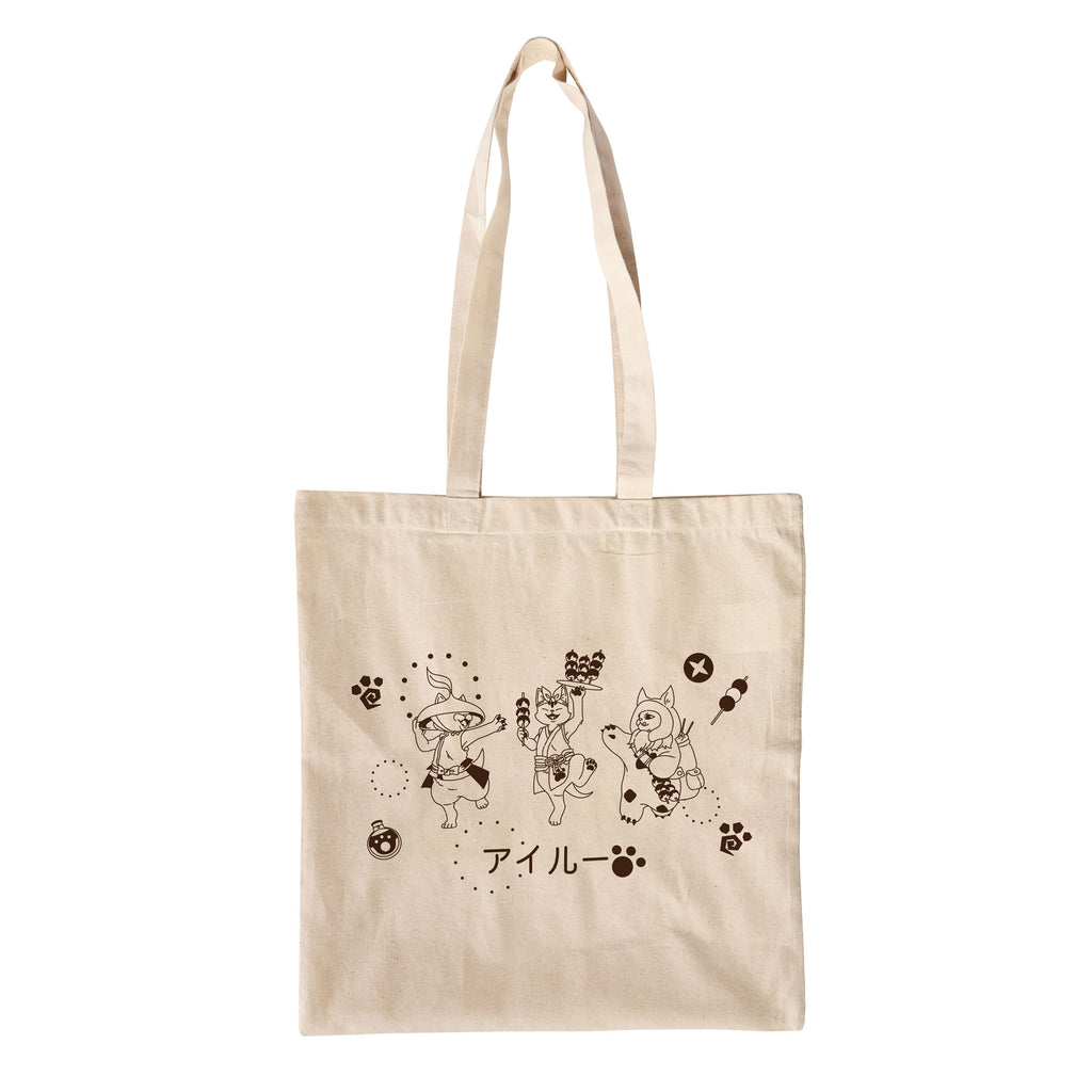 Image produit Tote bag Palico pour les fans de Monster Hunter