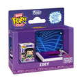 Image produit KPop Demon Hunters - Diorama de scène Zoey Funko Bitty Pop