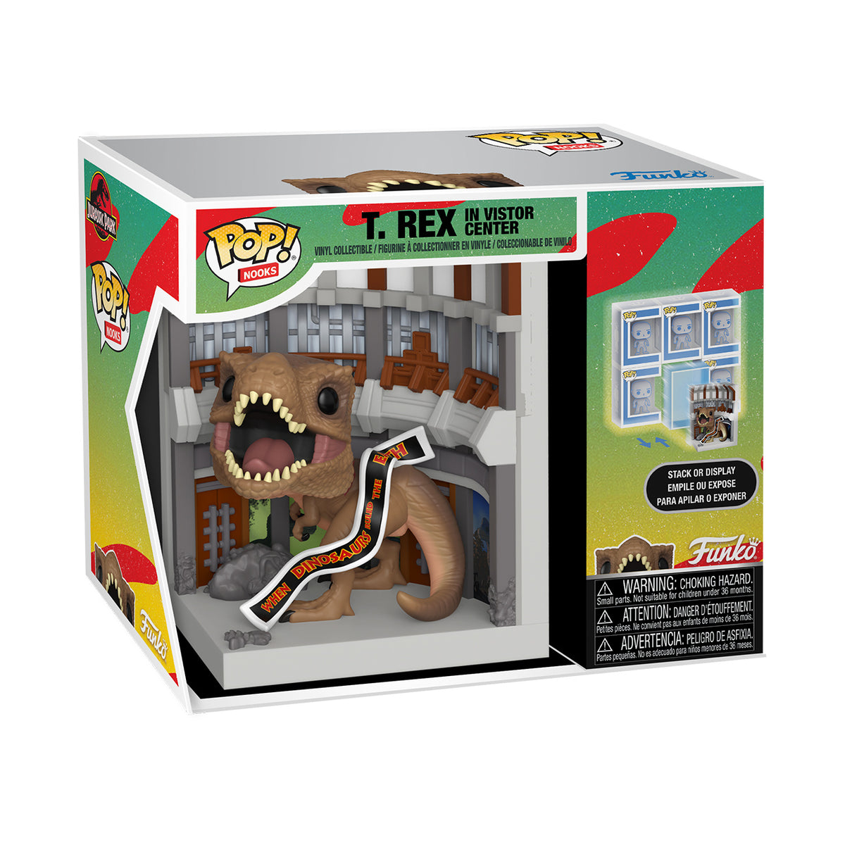 Image produit Jurassic Park - Visitor's Center Funko Pop Nooks Diorama