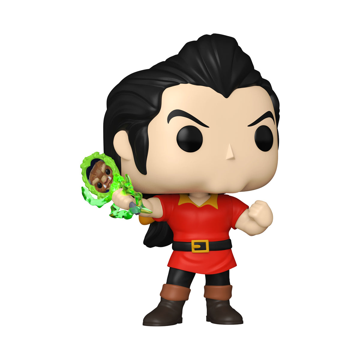 Image produit La Belle et la Bête – Gaston avec miroir figurine Funko Pop!