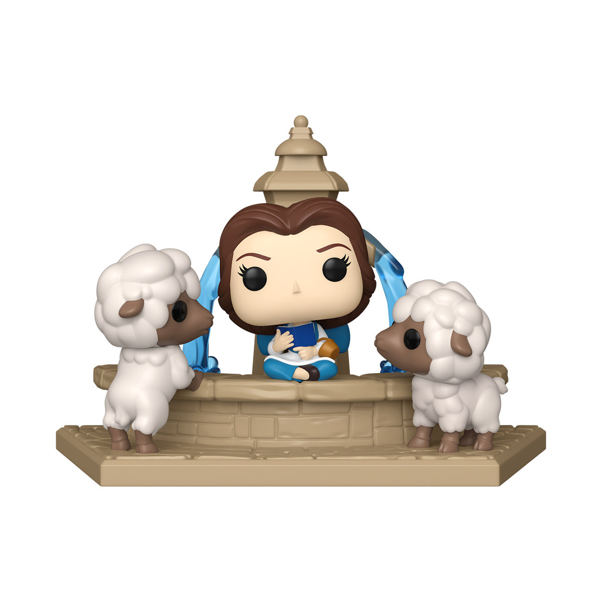 Image produit La Belle et la Bête - Château et Belle set de figurines Funko Bitty Pop Town