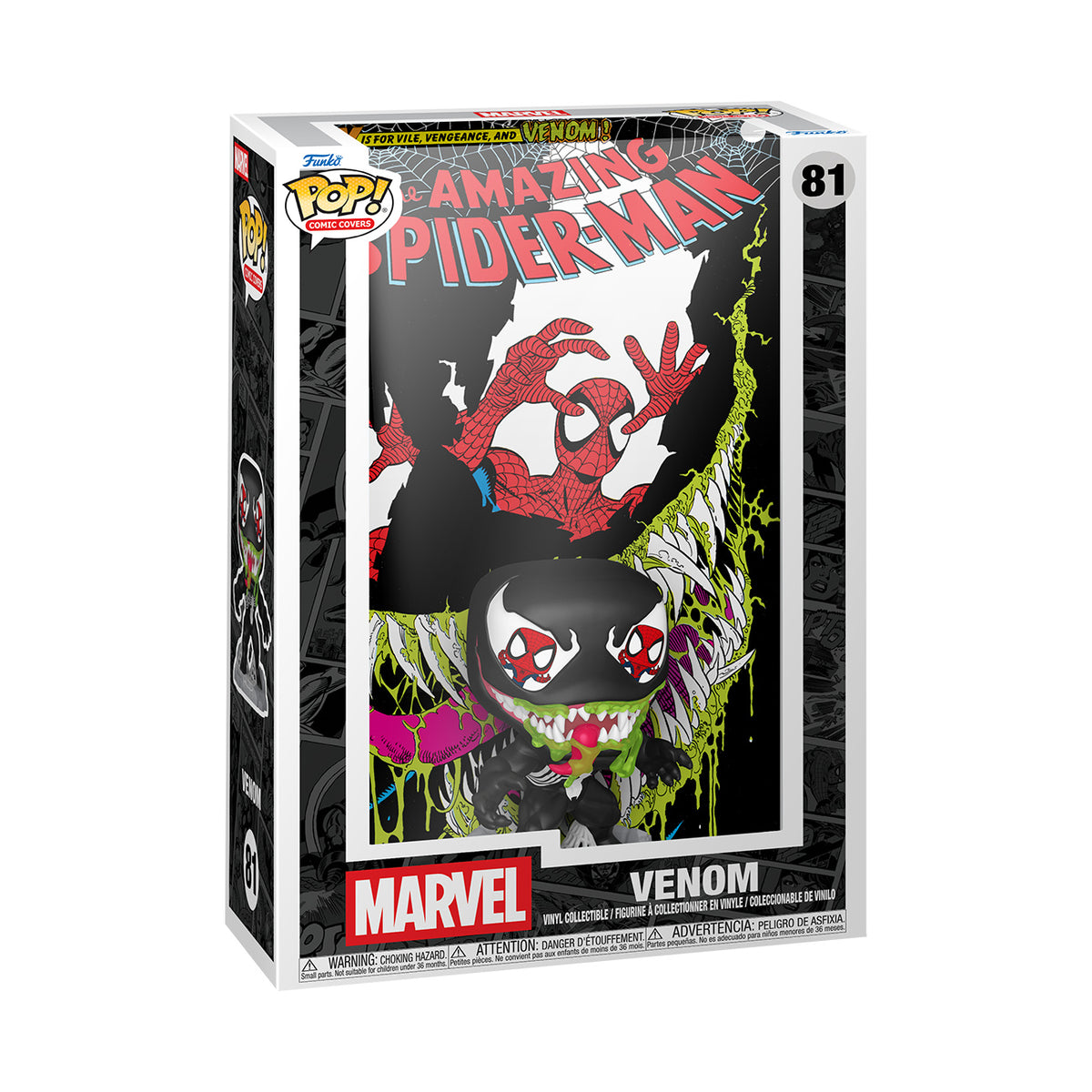 Image produit Marvel - Amazing Spider-Man - Figurine Funko Pop Bobblehead