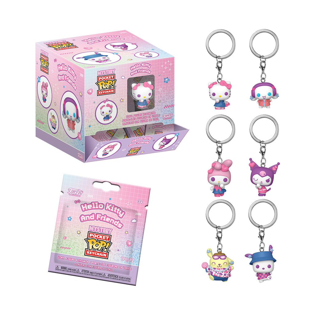 Image produit Hello Kitty and Friends - Porte-clés Funko Pop Mystère présentoir de 12