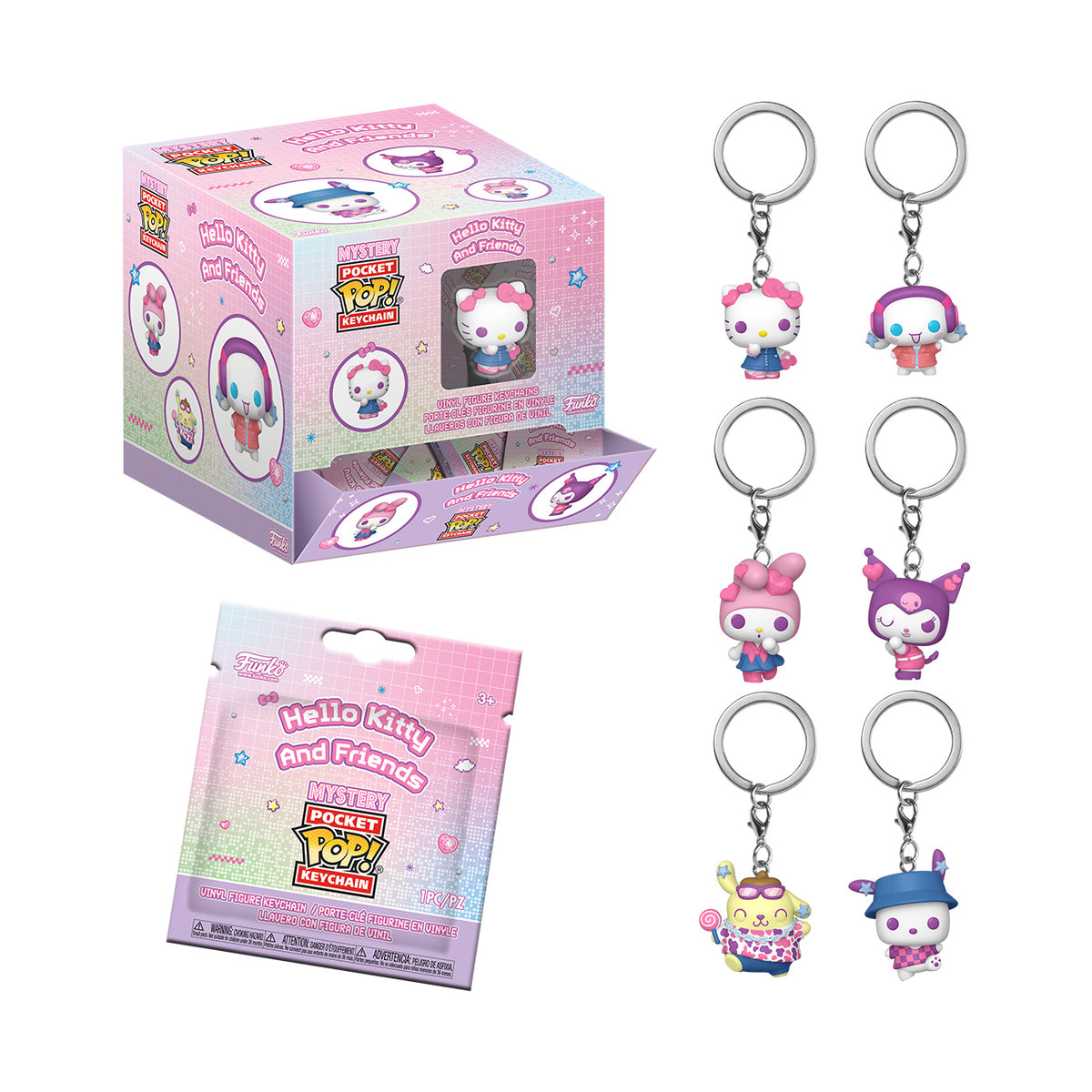 Product image Hello Kitty and Friends – Mystery Funko Pop Keychain