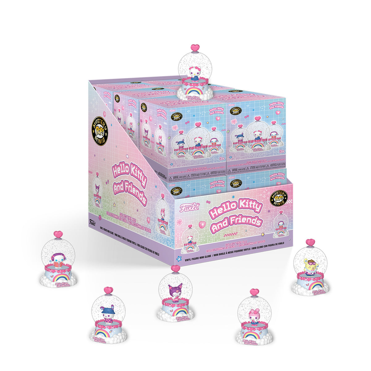Image produit Hello Kitty and Friends - Funko Pop Mystère Boule à Neige Paillettes