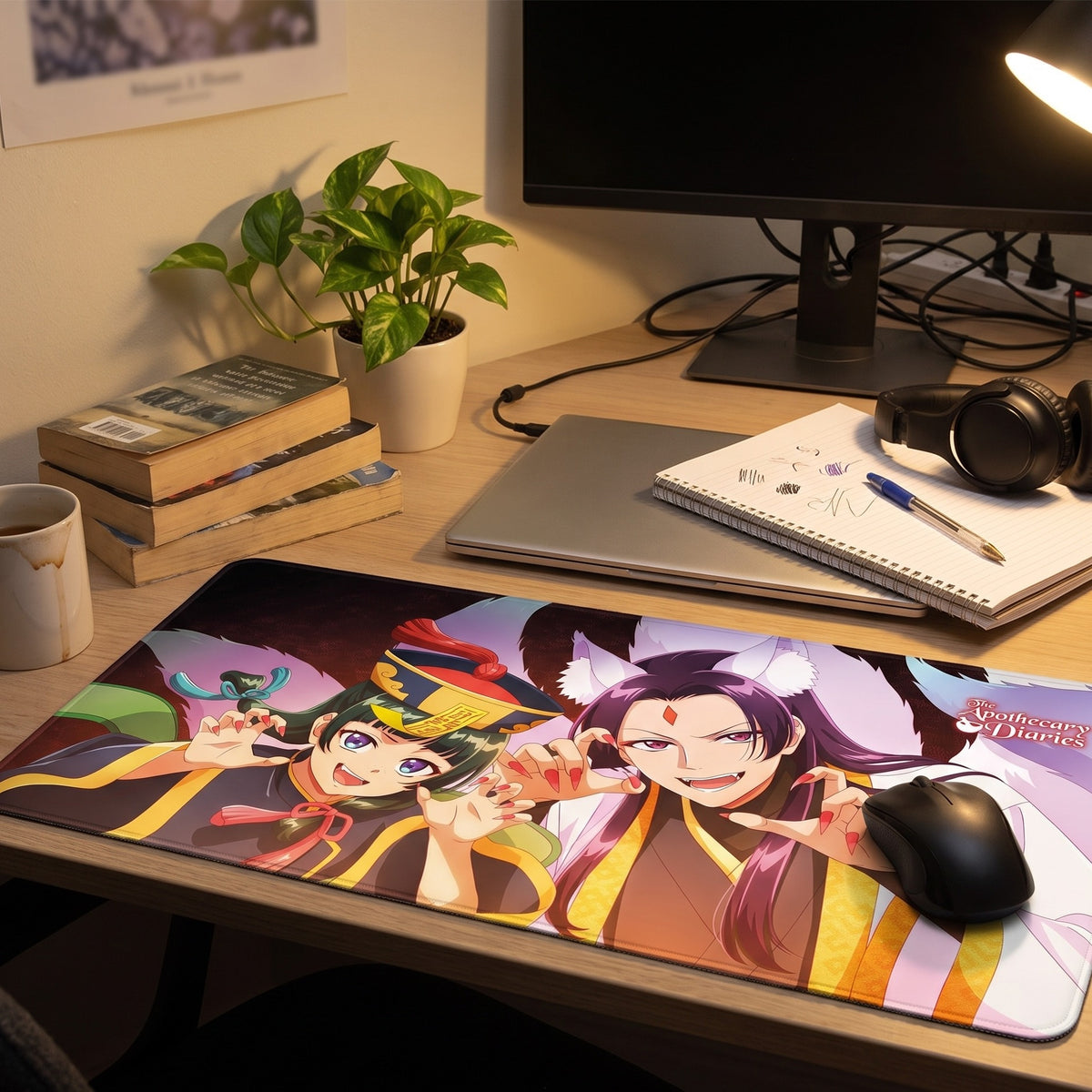 Image produit Les Carnets de l’Apothicaire – Tapis de souris Halloween