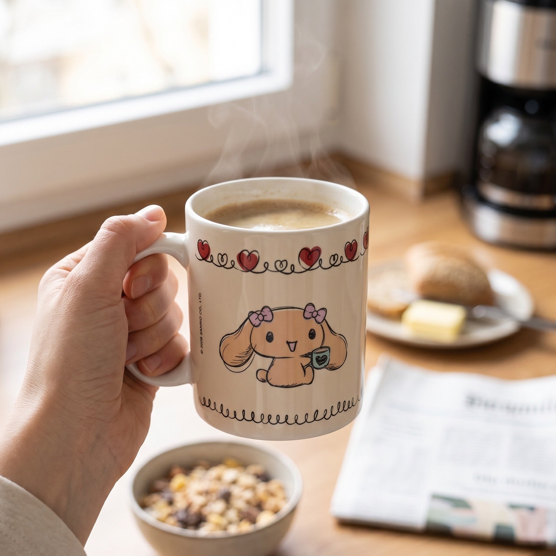 Image produit Mug Cinnamoroll Drawing Touch - Sanrio