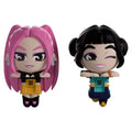 Image produit KPop Demon Hunters - Set de figurines vinyle Mira et Zoey Monitor Buddiez