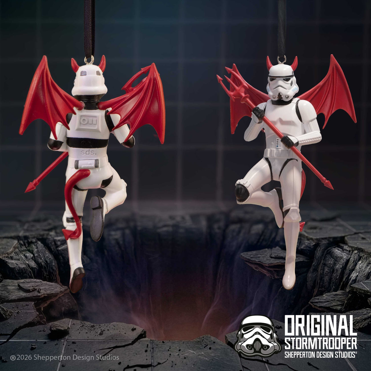 Image produit Décoration de sapin Stormtrooper Diable - Star Wars