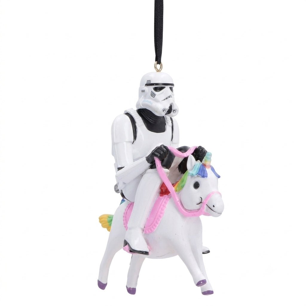 Image produit Stormtrooper avec licorne décoration de sapin de Noël - Star Wars