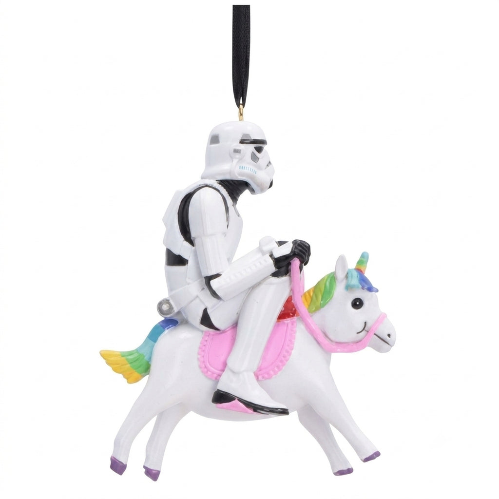 Image produit Stormtrooper avec licorne décoration de sapin de Noël - Star Wars