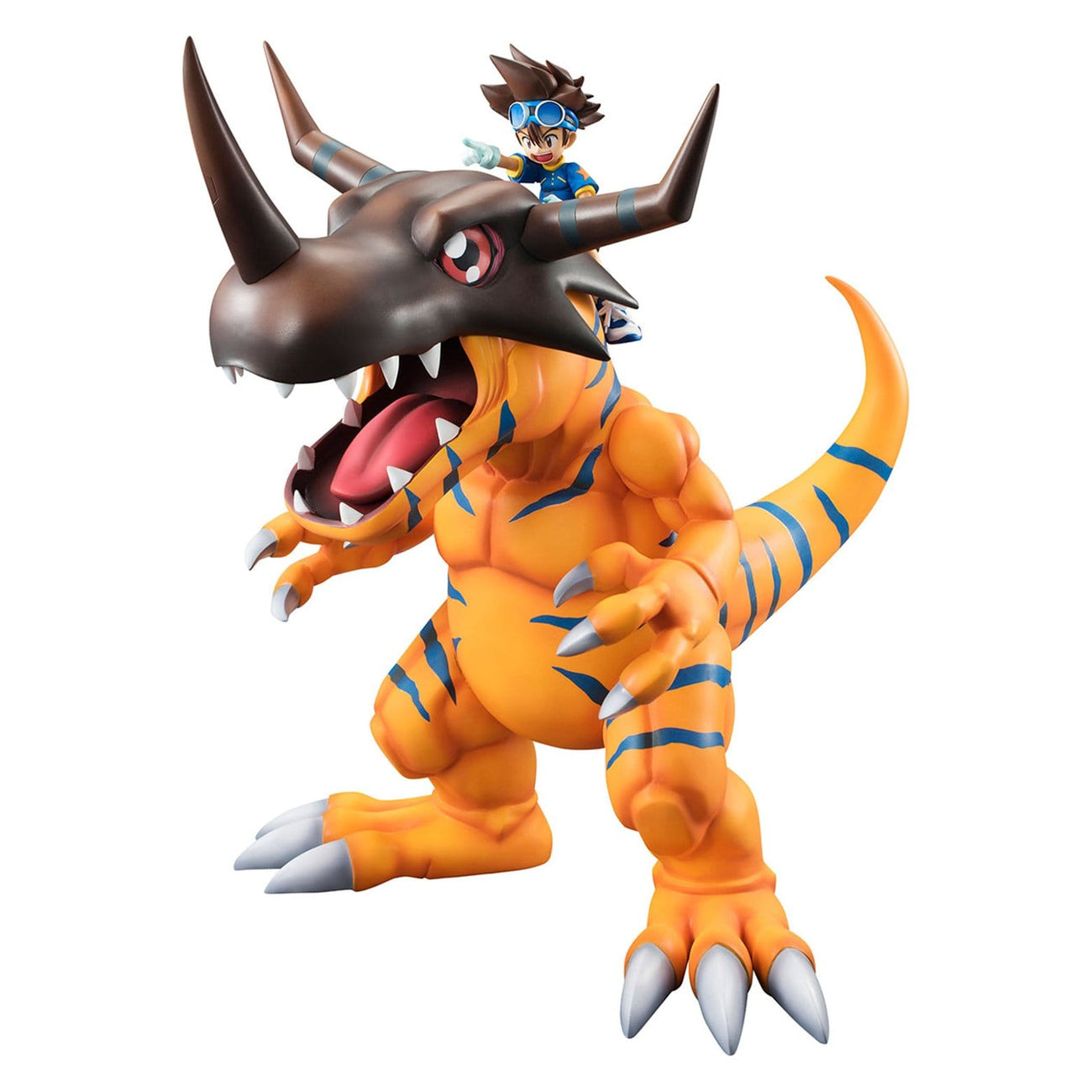 Product image Digimon Adventure - Greymon and Taichi Yagami G.E.M. Series Figure Set (Repeat)