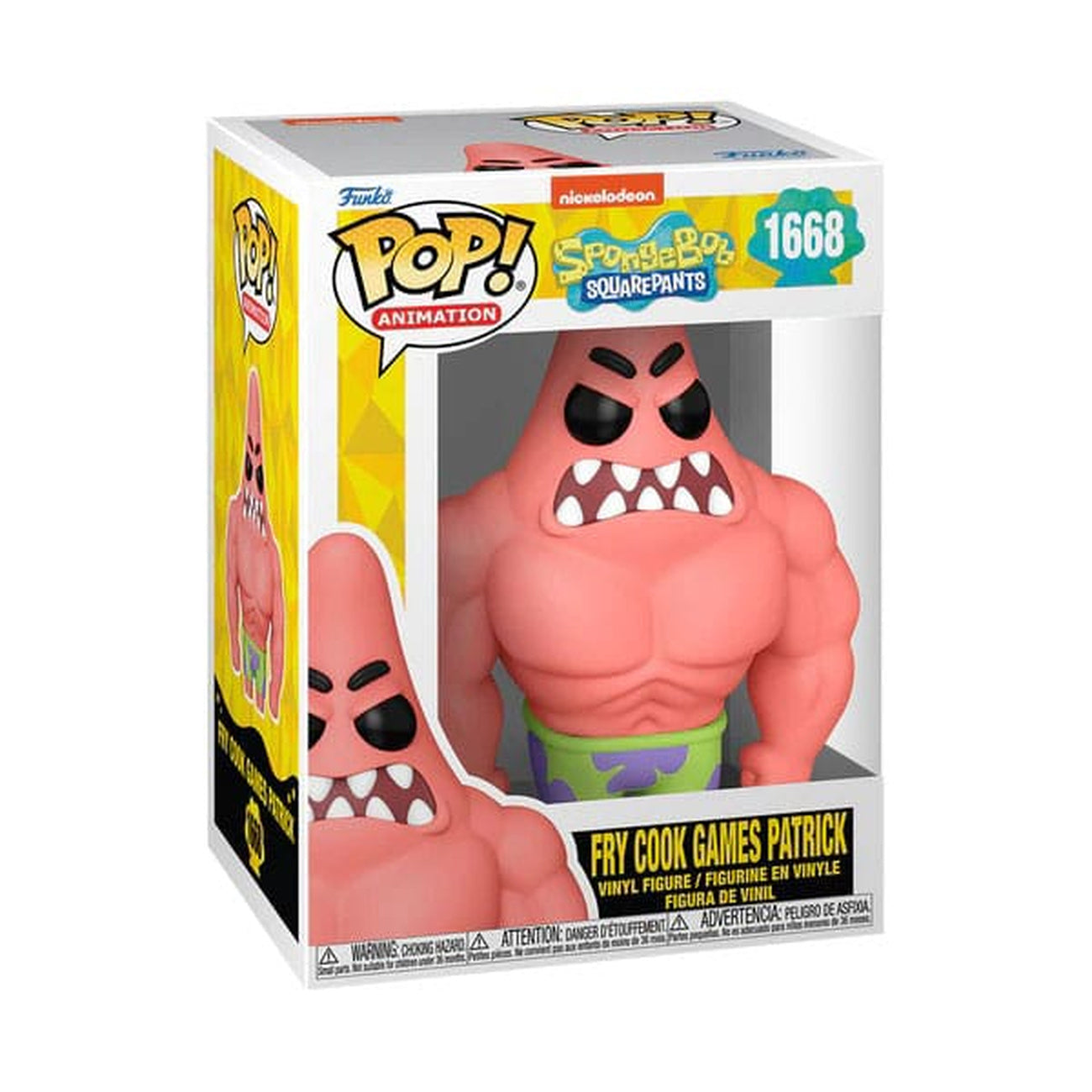 Image produit POP Animation : Bob l’éponge 25e anniversaire – Patrick musclé
