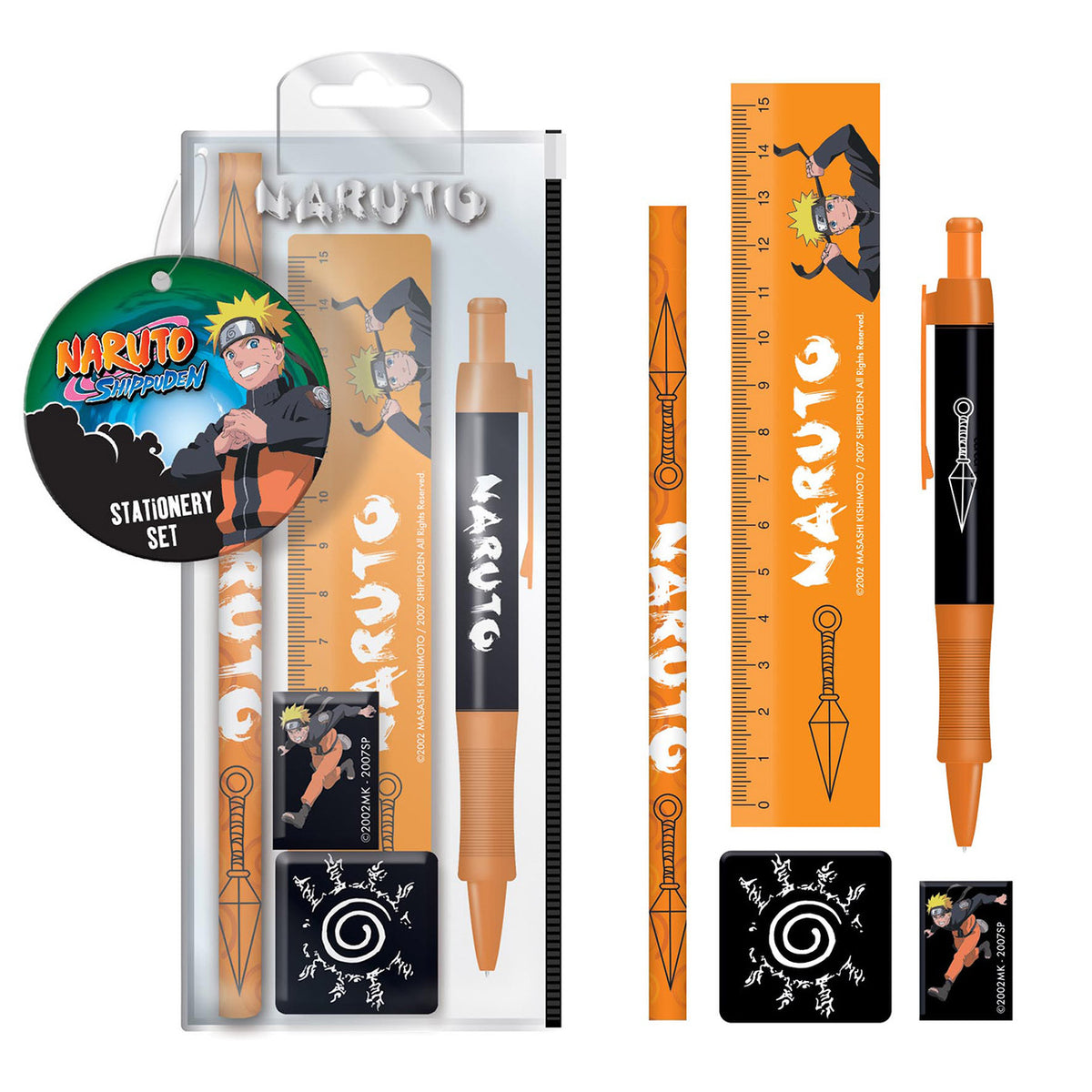 Image produit Naruto Shippuden - Set d’écriture Naruto Uzumaki