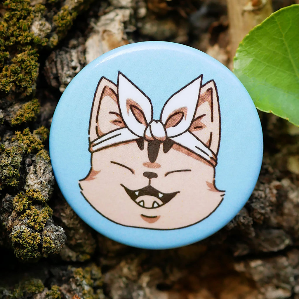Image produit Badge Palico pour les fans de Monster Hunter