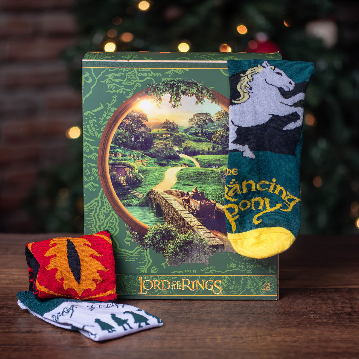 Image produit Le Seigneur des Anneaux - Calendrier de l’Avent chaussettes Terre du Milieu
