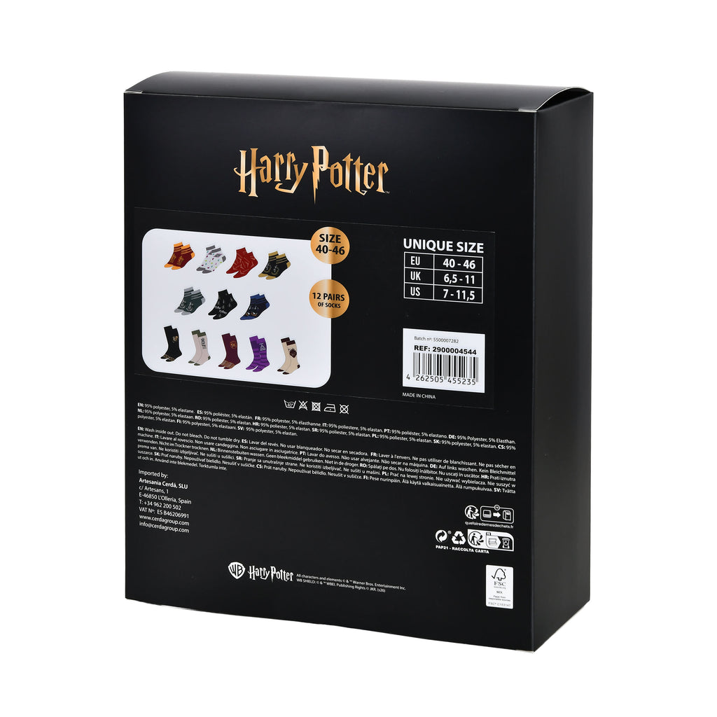 Image produit Harry Potter - Calendrier de l’Avent chaussettes Poudlard