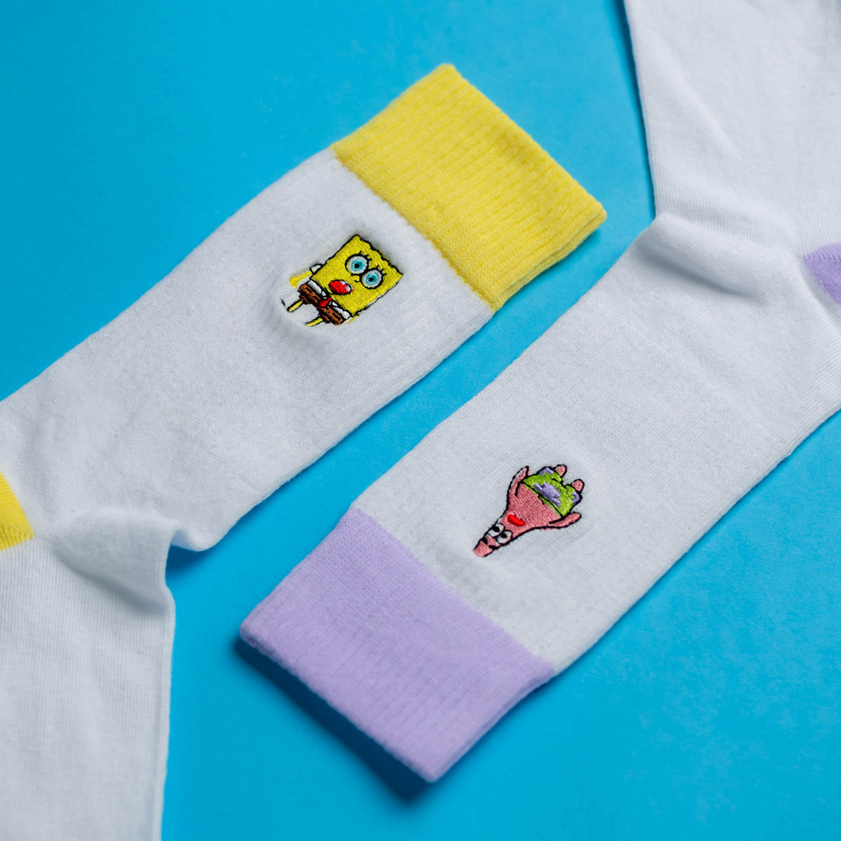 Image produit Bob l'éponge - Lot de 2 paires de chaussettes Patrick et Bob l'éponge