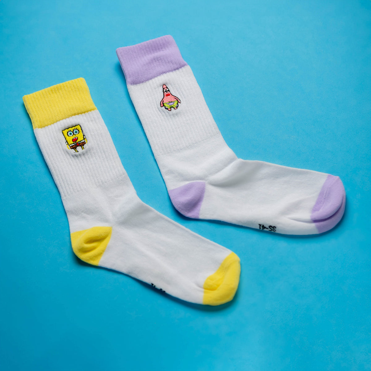 Image produit Bob l'éponge - Lot de 2 paires de chaussettes Patrick et Bob l'éponge