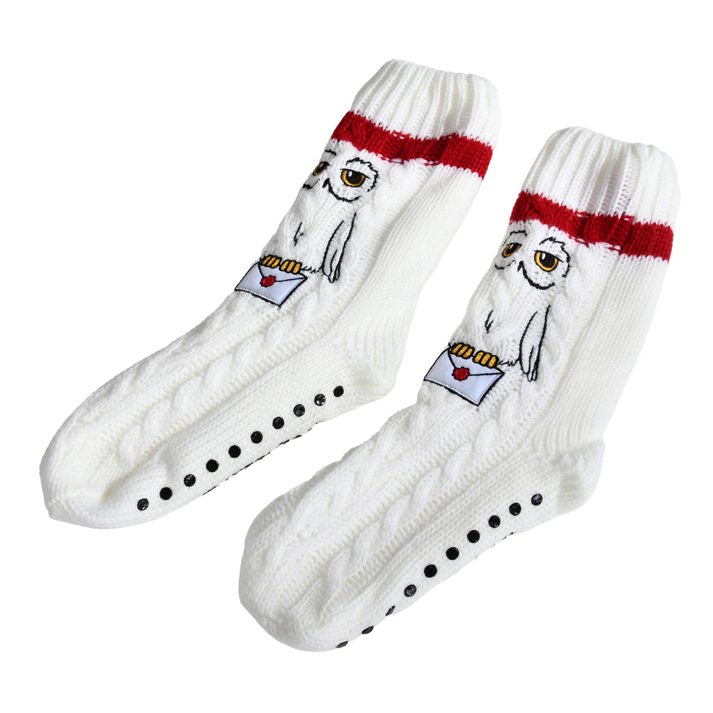 Image produit Harry Potter - Chaussettes Sherpa Hedwige