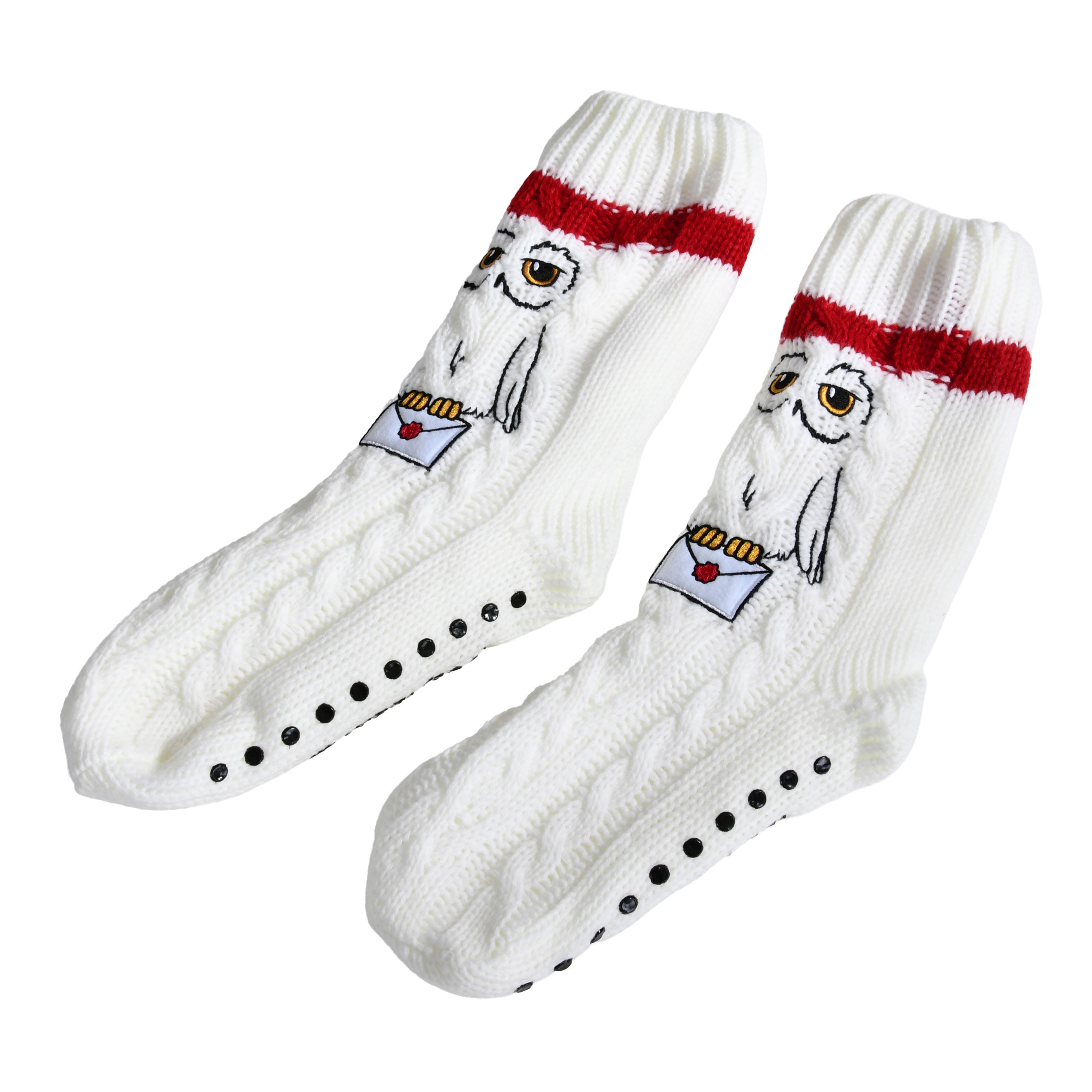 Image produit Harry Potter - Chaussettes Sherpa Hedwige