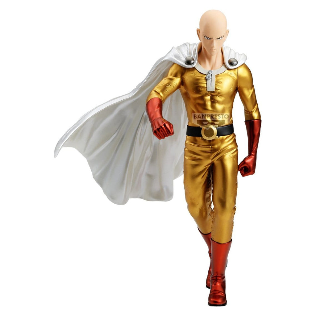 Image produit One Punch Man - Figurine Saitama Grandista Version Métallique