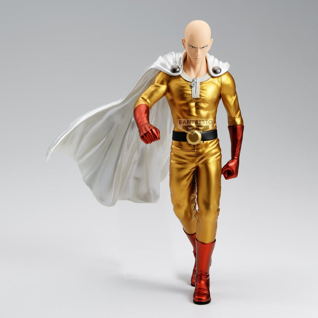 Image produit One Punch Man - Figurine Saitama Grandista Version Métallique