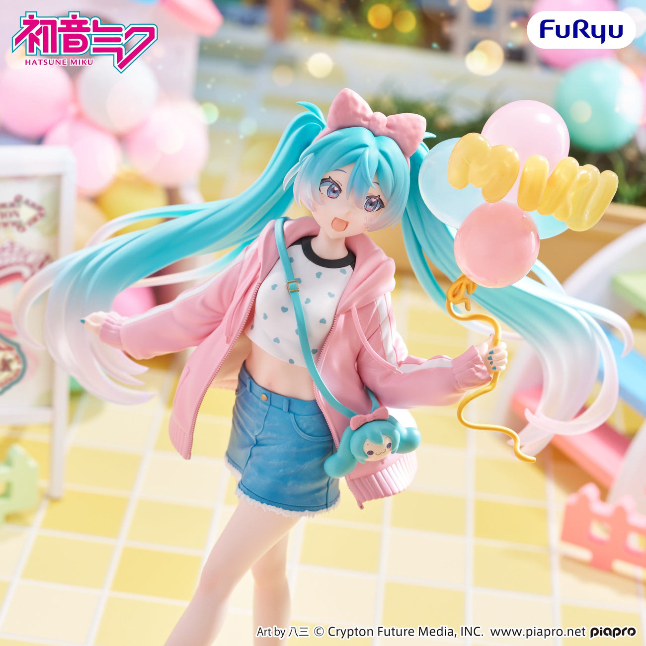 Image produit Hatsune Miku - Figurine Muchute Theme Park Date Version