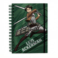 Image produit Attack on Titan - Carnet Levi A5