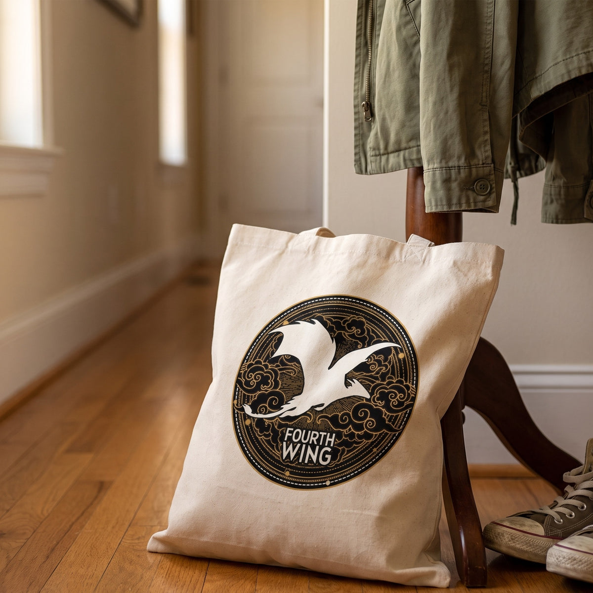 Image produit Fourth Wing - Tote bag Dragon